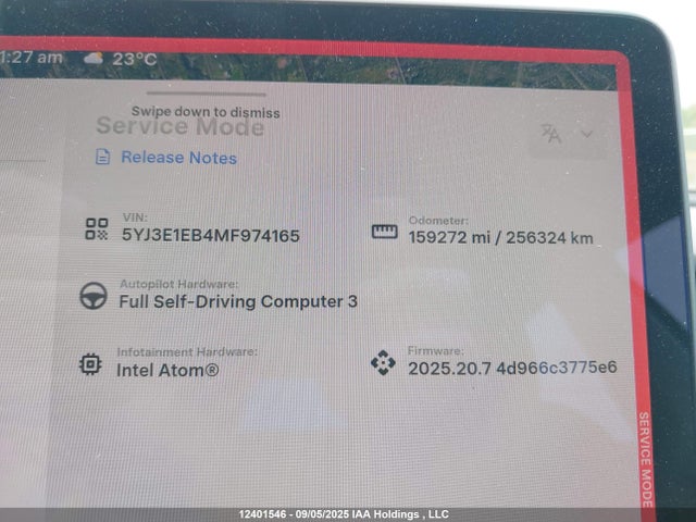 Tesla MODEL 3 2021 5YJ3E1EB4MF974165 Image 7