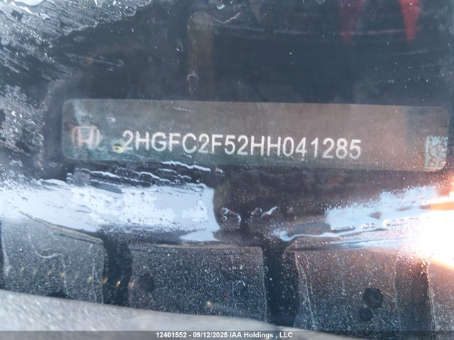 2HGFC2F52HH041285 Honda k20c2