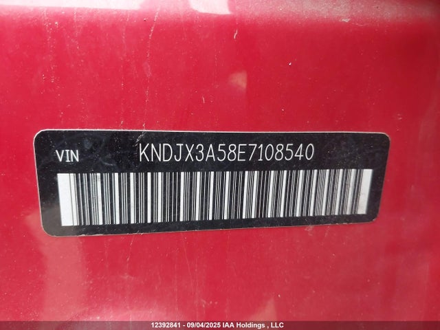 KIA dohc gdi nu 2014 KNDJX3A58E7108540 Image 9