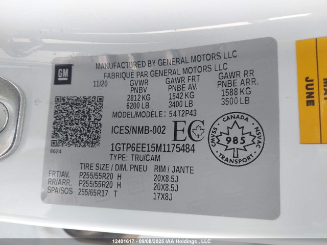 1GTP6EE15M1175484 GMC Lwn - Di, L4, Xlde