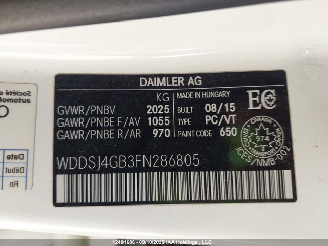 Mercedes-Benz CLA-Class 2015 WDDSJ4GB3FN286805 Image 18