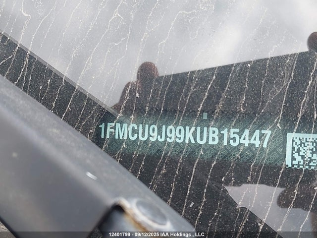 Ford 2019 2019 1FMCU9J99KUB15447 Image 9