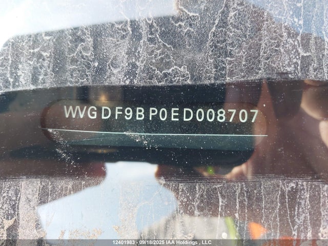 WVGDF9BP0ED008707 Volkswagen Touareg