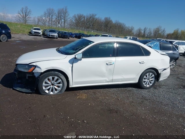 12402137 :رقم المزاد ، 1VWAH7A37DC105974 vin ، 2013 Volkswagen Passat 2.5l Trendline مزاد بيع