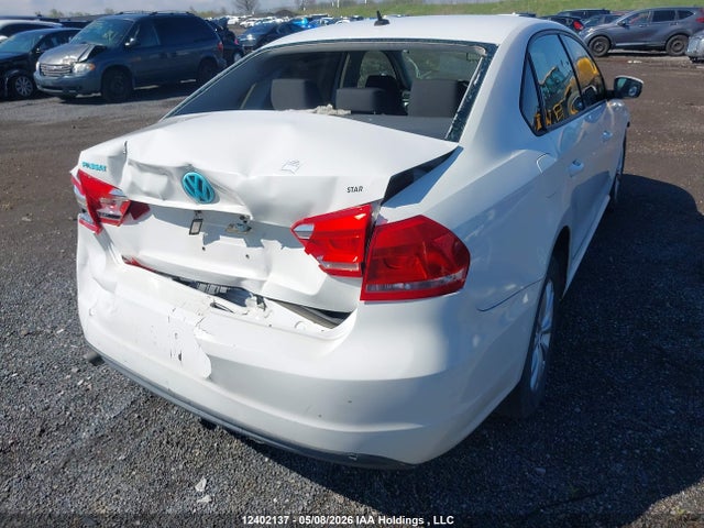 12402137 :رقم المزاد ، 1VWAH7A37DC105974 vin ، 2013 Volkswagen Passat 2.5l Trendline مزاد بيع
