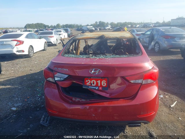 Продажа на аукционе авто 2016 Hyundai Elantra Se/sport/limited, vin: KMHDH4AH7GU549893, номер лота: 12402322