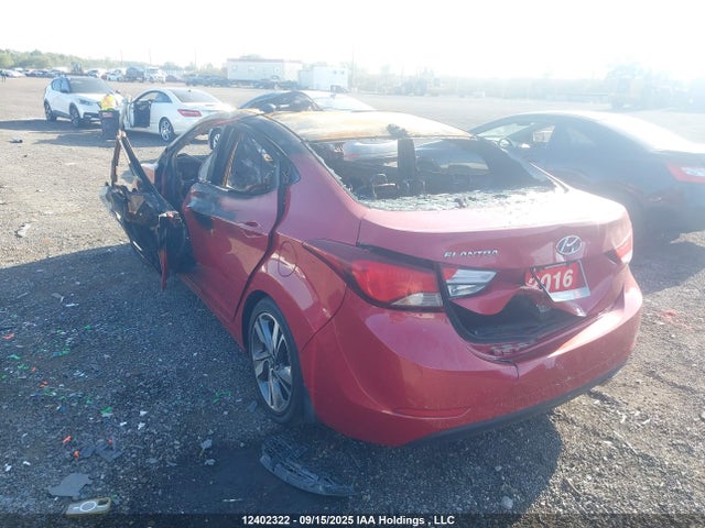Продажа на аукционе авто 2016 Hyundai Elantra Se/sport/limited, vin: KMHDH4AH7GU549893, номер лота: 12402322