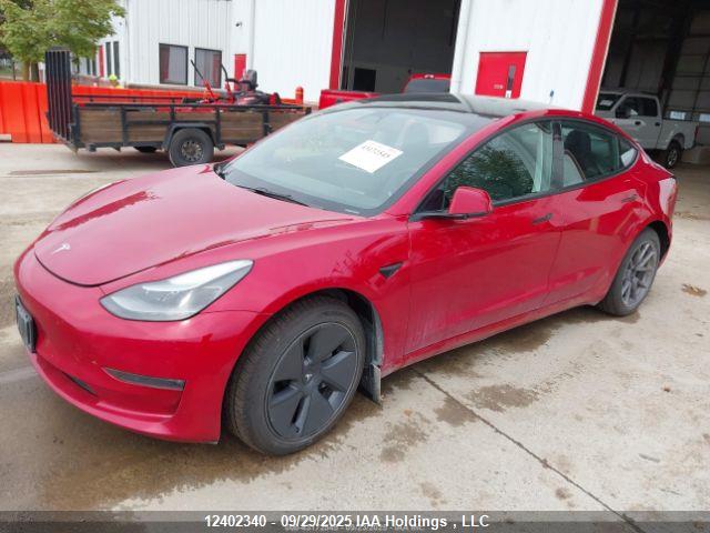 5YJ3E1EA8NF194419 Tesla MODEL 3