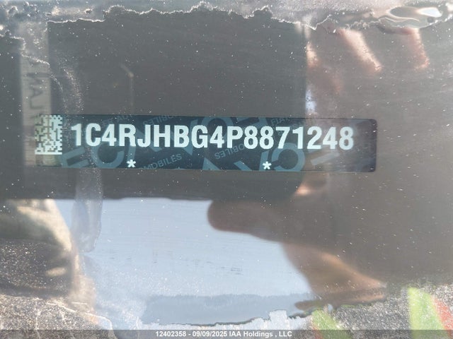 1C4RJHBG4P8871248 Jeep Grand Cherokee