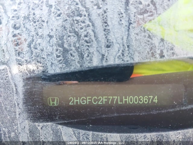 Honda k20c2 2020 2HGFC2F77LH003674 Image 9