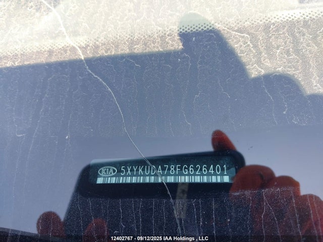 KIA gasoline 3.3 v6 gdi lambda ii 2015 5XYKUDA78FG626401 Image 20