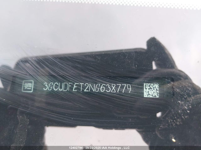 3GCUDFET2NG638779 Chevrolet lm2