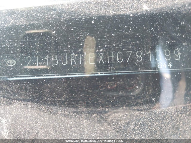 Toyota 2zr-fe 2017 2T1BURHEXHC781399 Image 9