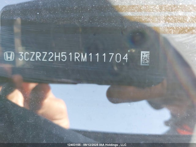 3CZRZ2H51RM111704 Honda k20z5