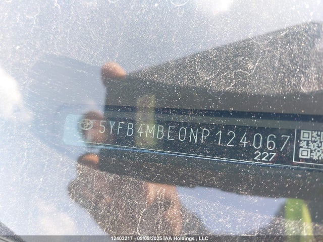 Toyota m20a-fks 2022 5YFB4MBE0NP124067 Image 19