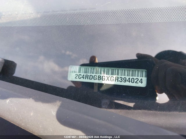 2C4RDGBGXGR394024 Dodge Grand Caravan