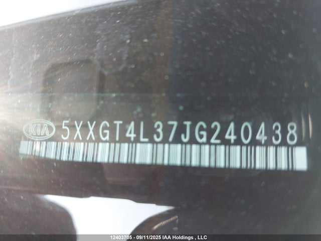 5XXGT4L37JG240438 KIA gdi