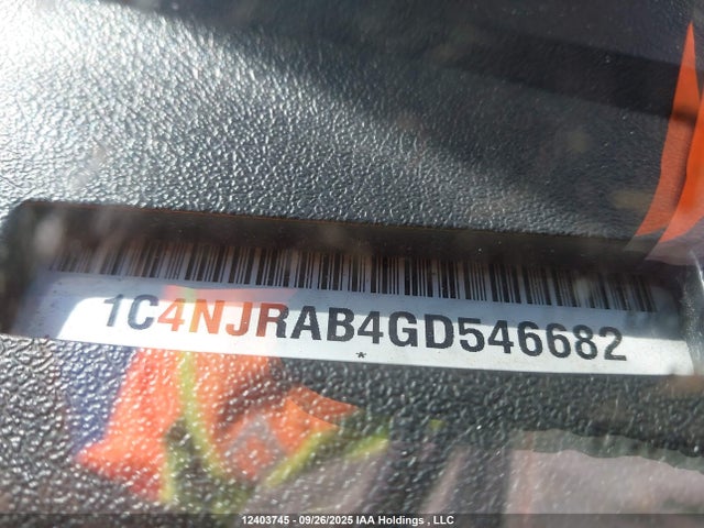 1C4NJRAB4GD546682 Jeep Patriot Sport/north