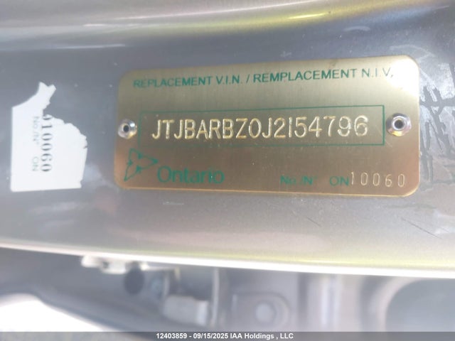 JTJBARBZ0J2154796 Lexus 8ar-fts