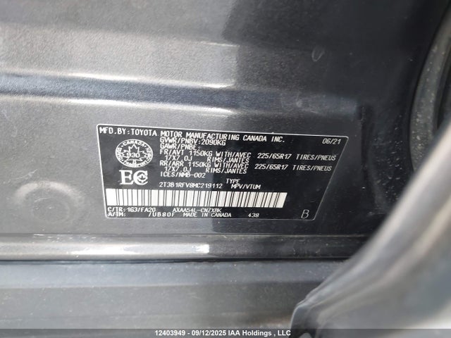 Toyota RAV4 LE 2021 2T3B1RFV8MC219112 Image 19