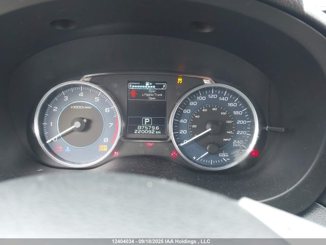JF2GPACC5FH220669 Subaru 2.0l naturally aapirated