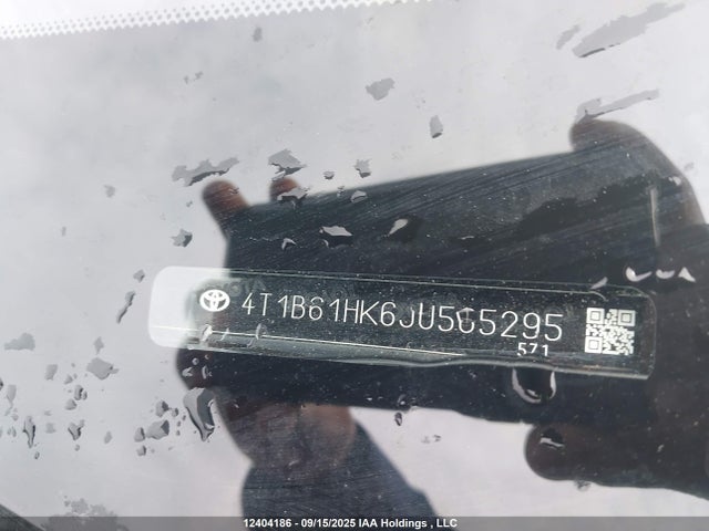 4T1B61HK6JU565295 Toyota a25a-fks