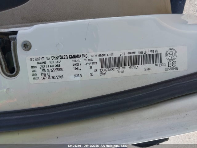 RAM Cargo Van 2014 2C4JRGAG0ER177286 Image 19