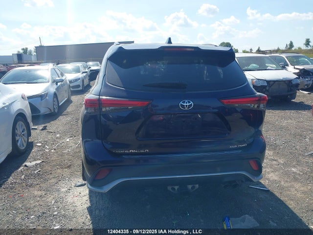 5TDLZRBH2NS166633 Toyota Highlander Xse