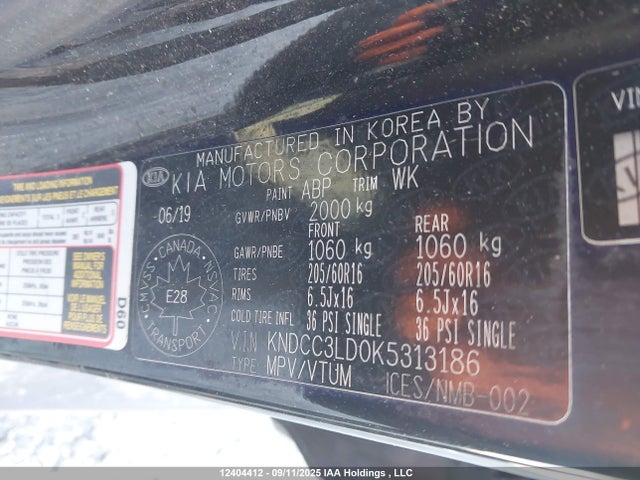 KIA gdi 2019 KNDCC3LD0K5313186 Image 19