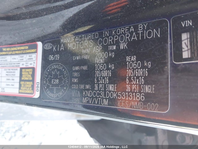KIA gdi 2019 KNDCC3LD0K5313186 Image 9
