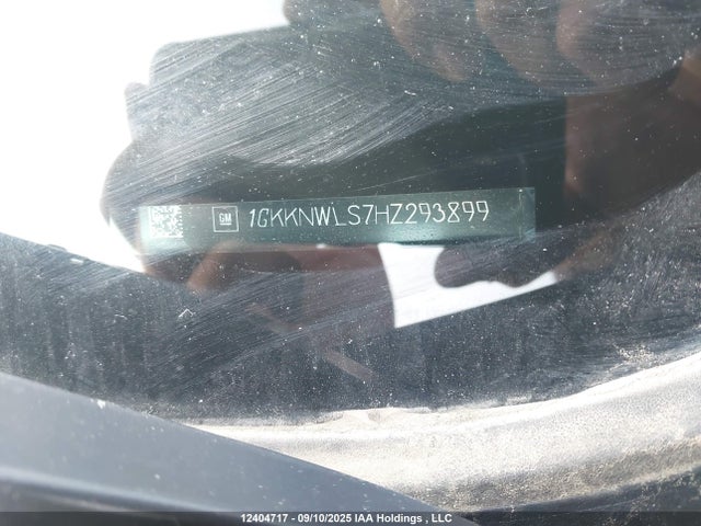 1GKKNWLS7HZ293899 GMC lgx - di: direct injection, vvt: variable valve timing, alum, gen 2