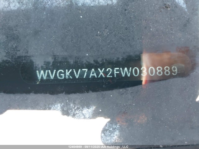 Volkswagen 2015 2015 WVGKV7AX2FW030889 Image 19