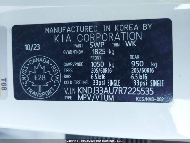 KIA Soul 2024 KNDJ33AU7R7225535 Image 19