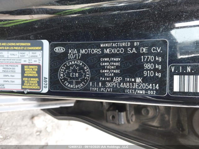 KIA gdi nu 2018 3KPFL4A81JE205414 Image 9