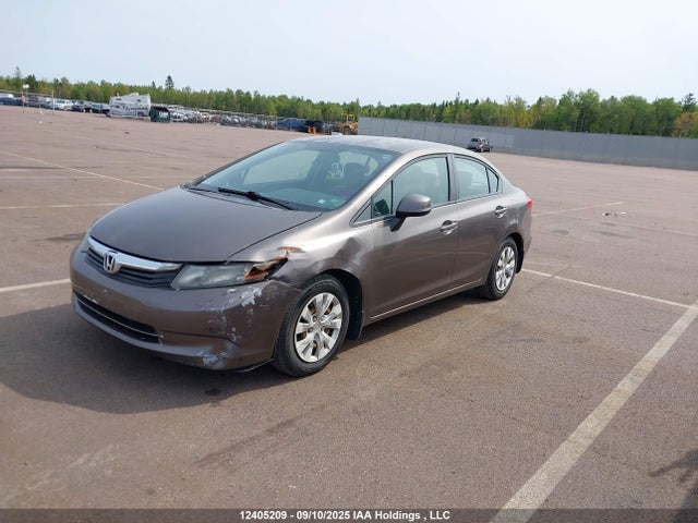 12405209 :رقم المزاد ، 2HGFB2F42CH028121 vin ، 2012 Honda Civic Lx مزاد بيع