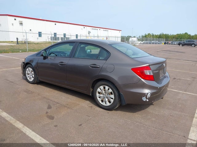 12405209 :رقم المزاد ، 2HGFB2F42CH028121 vin ، 2012 Honda Civic Lx مزاد بيع
