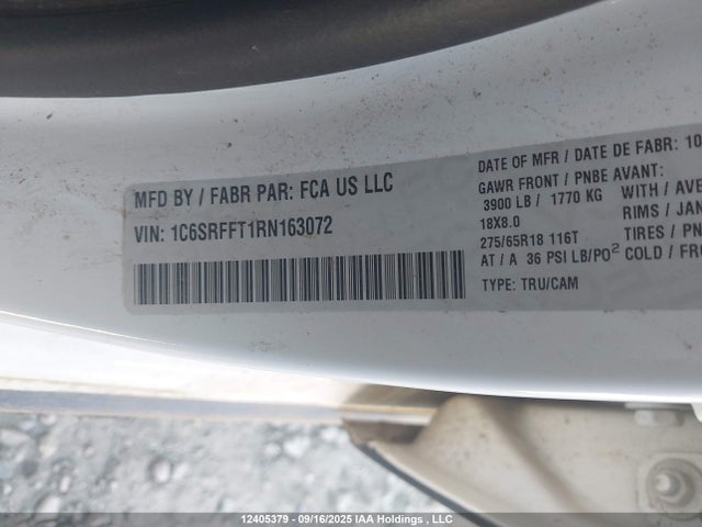RAM 1500 2024 1C6SRFFT1RN163072 Image 18
