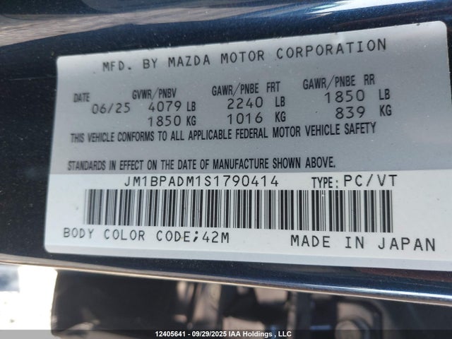 Mazda 3 Gt 2025 JM1BPADM1S1790414 Image 17