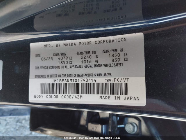 Mazda 3 Gt 2025 JM1BPADM1S1790414 Image 9