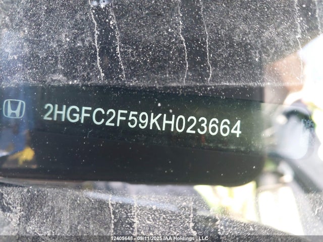 2HGFC2F59KH023664 Honda k20c2