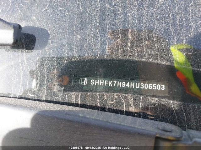 Honda l15ba 2017 SHHFK7H94HU306503 Image 9
