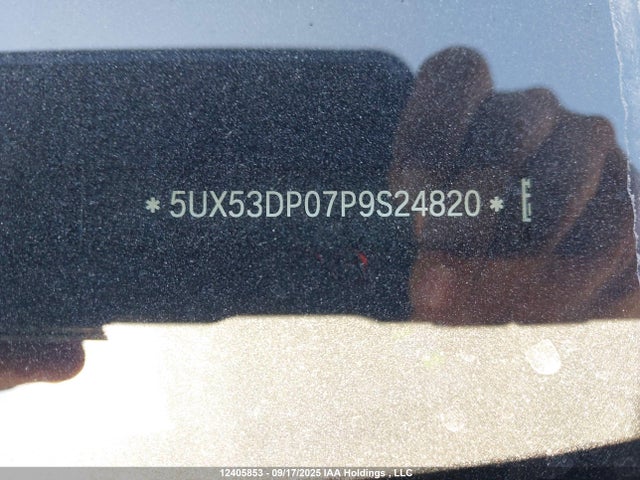 5UX53DP07P9S24820 BMW 2023