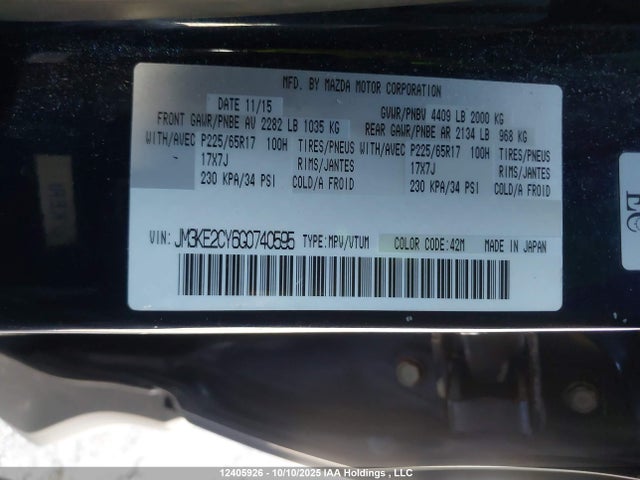 JM3KE2CY6G0740595 Mazda py