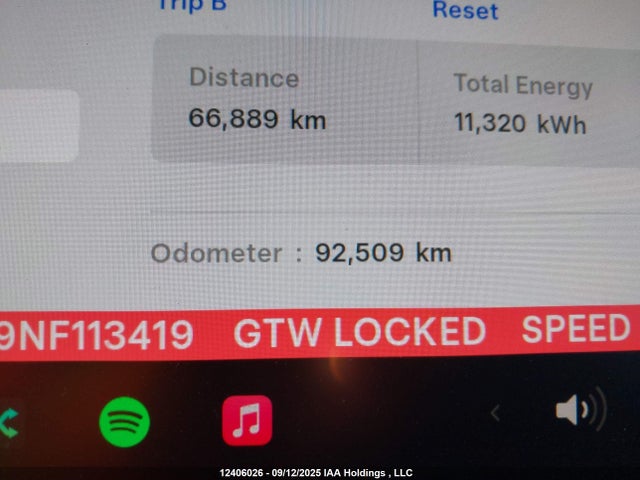 Tesla MODEL 3 2022 5YJ3E1EB9NF113419 Image 16