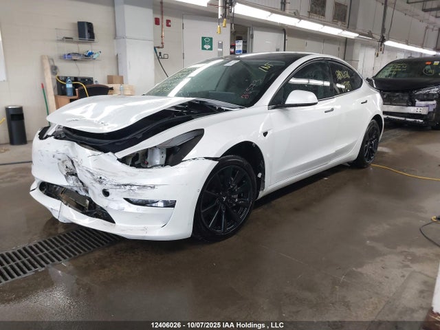 Tesla MODEL 3 2022 5YJ3E1EB9NF113419 Image 2
