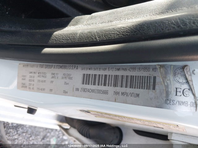 Fiat 330a1047 2014 ZFBCFACHXEZ005666 Image 9