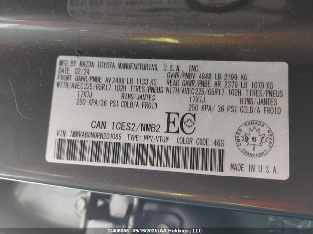 7MMVABCM0RN201085 Mazda py