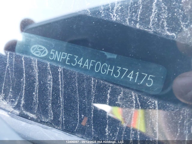 5NPE34AF0GH374175 Hyundai dohc gdi theta-ii