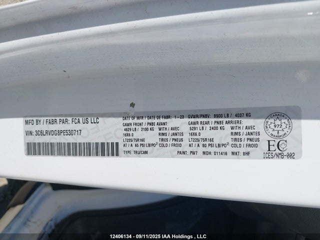 RAM 2023 2023 3C6LRVDG8PE530717 Image 9