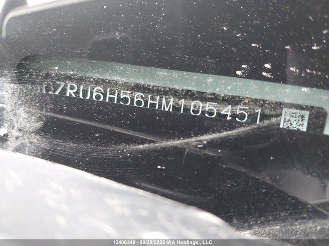 3CZRU6H56HM105451 Honda r18z9